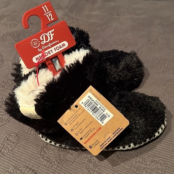 kids Dearfoams Bootie Slippers - Picture 2 of 4